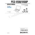 SONY PCGVX88 Service Manual cover photo