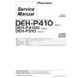 PIONEER DEH-P310-2 Service Manual cover photo