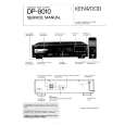 KENWOOD DP8010 Service Manual cover photo