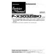 PIONEER F-X303Z (BK) Service Manual cover photo