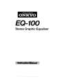 ONKYO EQ100 Owner's Manual cover photo