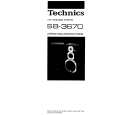 TECHNICS SB-3670 Owner's Manual cover photo