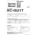 PIONEER XC-IS21T/ZBDXJ Service Manual cover photo