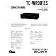 SONY TCWR901ES Service Manual cover photo