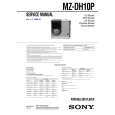 SONY MZDH10P Service Manual cover photo