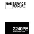 NAD 2240PE Service Manual cover photo