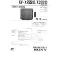 SONY KVX2551D Service Manual cover photo