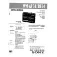 SONY WMBF64 Service Manual cover photo