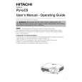 HITACHI PJLC5 Owner's Manual cover photo