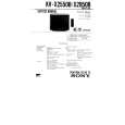 SONY KVX2550B Service Manual cover photo