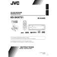 JVC KD-SHX751 Owner's Manual cover photo