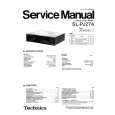 TECHNICS SL-PJ27A Service Manual cover photo