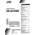 JVC HR-J870MS Owner's Manual cover photo
