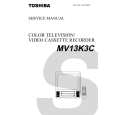 TOSHIBA MV13K3C Service Manual cover photo