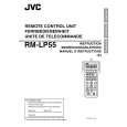 JVC RM-LP55 Owner's Manual cover photo