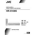 JVC HR-XV28SEF Owner's Manual cover photo