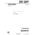 SONY SRF39FP Service Manual cover photo