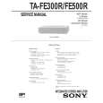 SONY TA-FE300R Service Manual cover photo