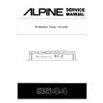 ALPINE 3544 Service Manual cover photo