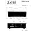 KENWOOD KXW2050 Owner's Manual cover photo