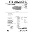 SONY STRDE815G Service Manual cover photo