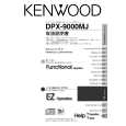 KENWOOD DPX-9000MJ Owner's Manual cover photo