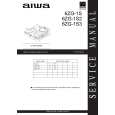 AIWA 6ZG1S/1S2/1S3DSH Service Manual cover photo