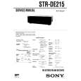 SONY STRDE215 Service Manual cover photo