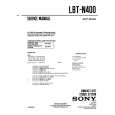 SONY LBT-N400 Service Manual cover photo
