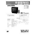 SONY KVM19D Service Manual cover photo