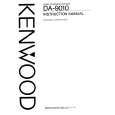KENWOOD DA-9010 Owner's Manual cover photo