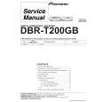 PIONEER DBR-T200GB/NVXK/GB Service Manual cover photo