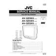 JVC AV32D503 Service Manual cover photo