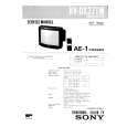 SONY KVDX27TM Service Manual cover photo