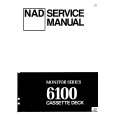NAD 6100 Service Manual cover photo