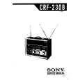 SONY CRF-230B Service Manual cover photo