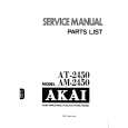 AKAI AM2450 Service Manual cover photo