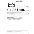 PIONEER KEH-P5010R-3 Service Manual cover photo