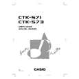 CASIO CTK-571 Owner's Manual cover photo