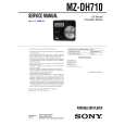 SONY MZDH710 Service Manual cover photo