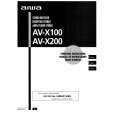 AIWA AVX100 Owner's Manual cover photo