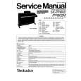 TECHNICS SX-PR602 Service Manual cover photo