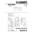 SONY TADA9000ES Service Manual cover photo