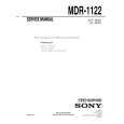 SONY MDR1122 Service Manual cover photo