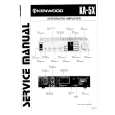 KENWOOD KA5X Service Manual cover photo