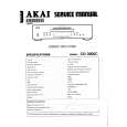 AKAI CD3000C Service Manual cover photo
