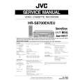 JVC HR-S8700EK/EU Service Manual cover photo
