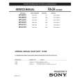 SONY KP-61V75 Owner's Manual cover photo