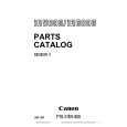 CANON IR5000 Parts Catalog cover photo