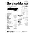 TECHNICS STG460 Service Manual cover photo